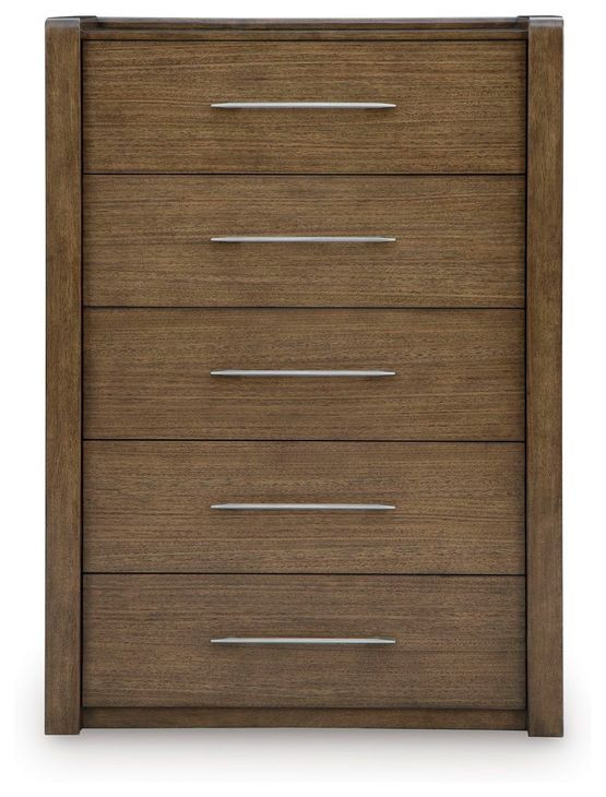 Marxmore Brown 5 Drawer Chest