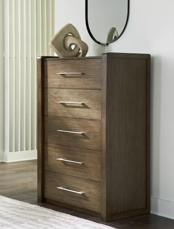 Marxmore Brown 5 Drawer Chest