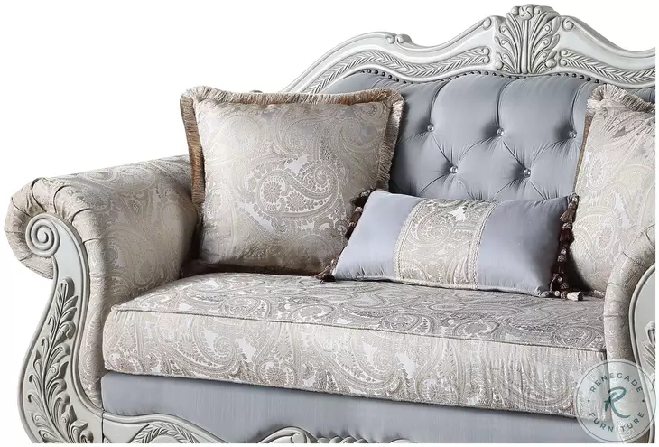 Bianello Vintage Ivory Loveseat