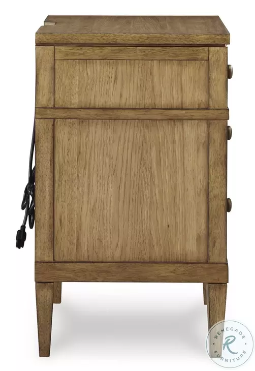 Sharlance Brown 3 Drawer Nightstand From Ashley Furniture