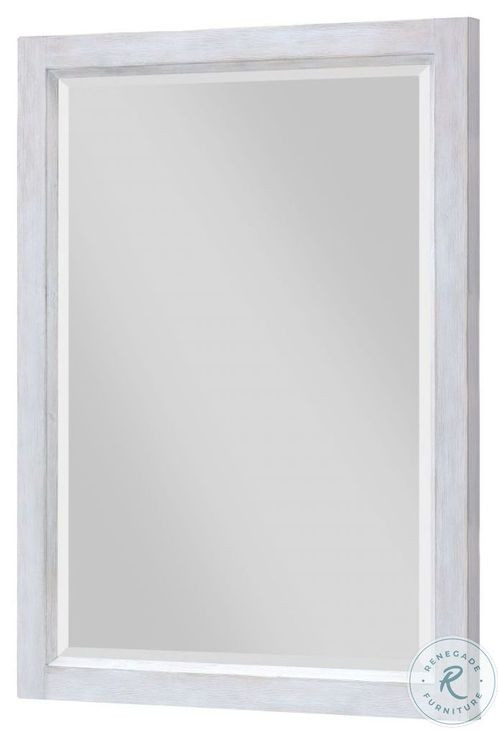 Lakeside Elegant Distressed Rectangular Dresser Mirror