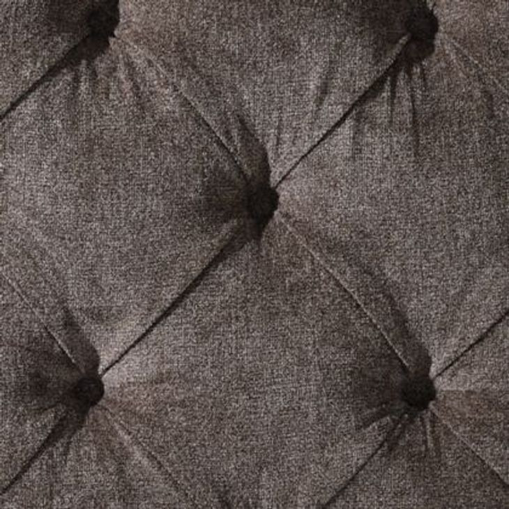 Valleymont Antique White and Gray California King Upholstered Panel Bed