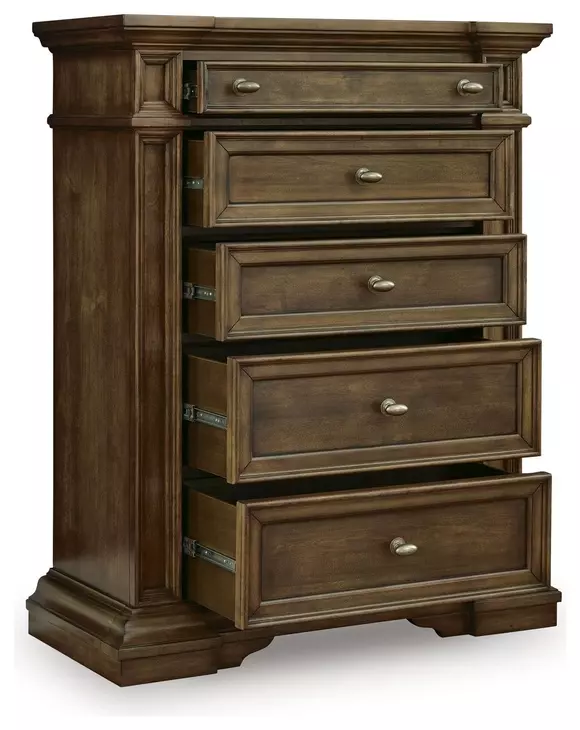 Channley Brown Panel Bedroom Set