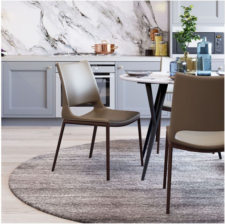 Ace Gray And Walnut Dining Chair Set Of 2