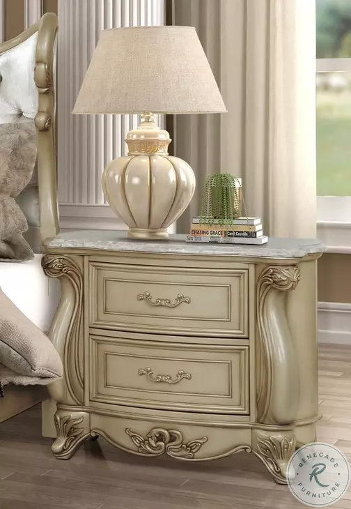 Monique Champagne Nightstand