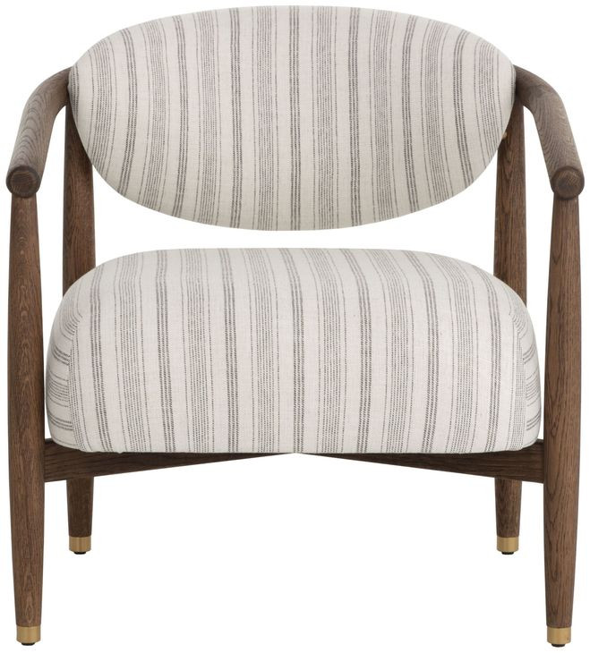 Freya Gifford Script Upholstered Lounge Chair