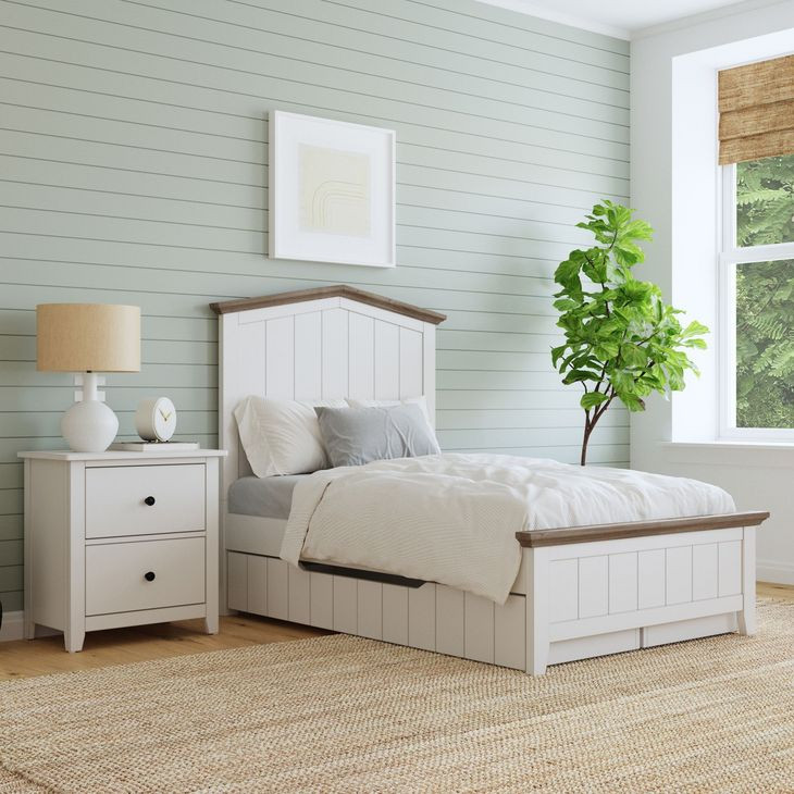 Lodge Cookies and Cream Twin Panel Bed
