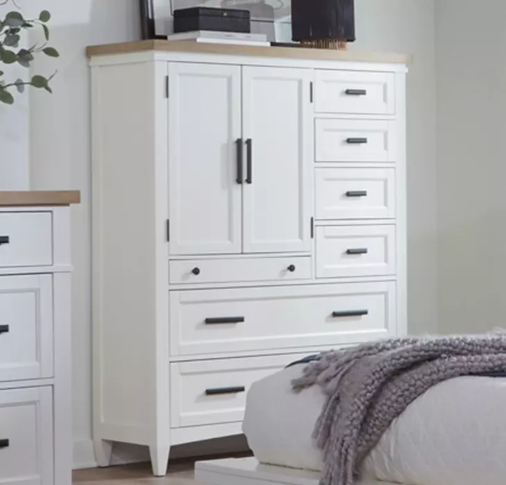 Americana Modern Cotton 7 Drawer Chest