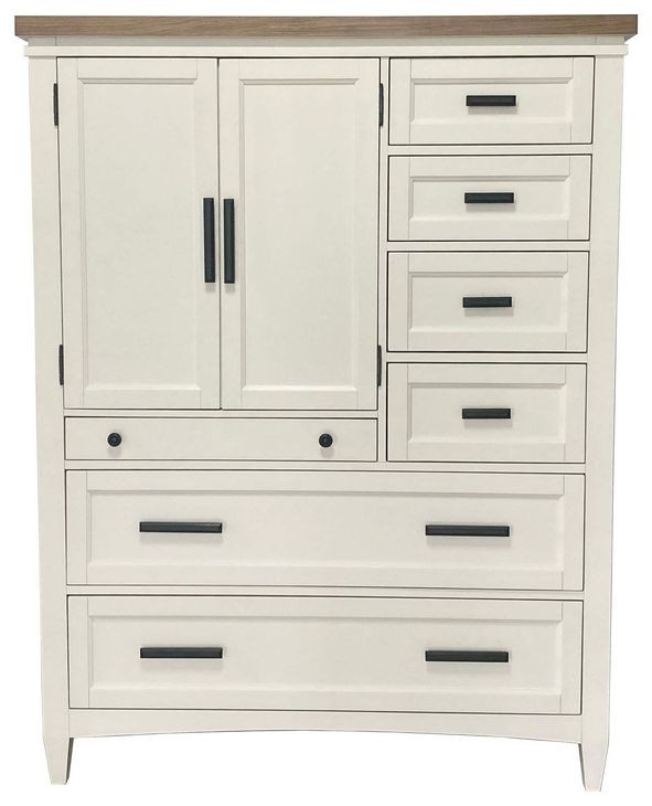 Americana Modern Cotton 7 Drawer Chest