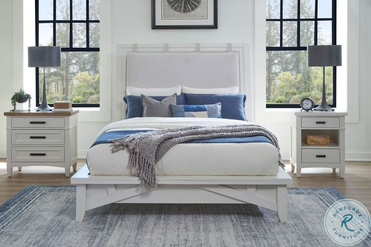 Nantucket Cotton 2 Drawer Nightstand