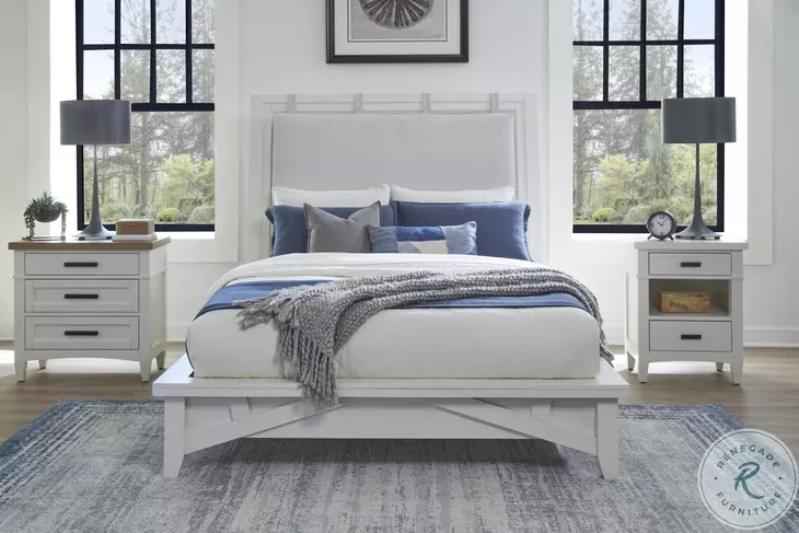 Nantucket Cotton 2 Drawer Nightstand