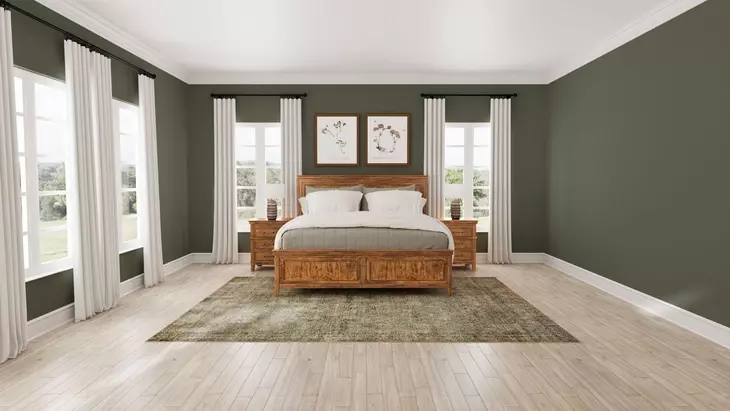 Bandalier Russet Queen Panel Bed