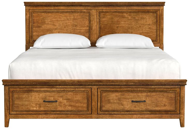 Bandalier Russet Queen Storage Panel Bed