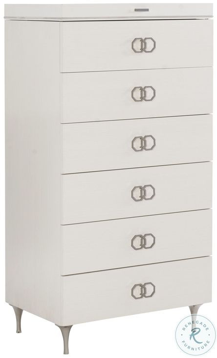 Silhouette Polished Stainless Steel Upholstered Panel Bedroom Set