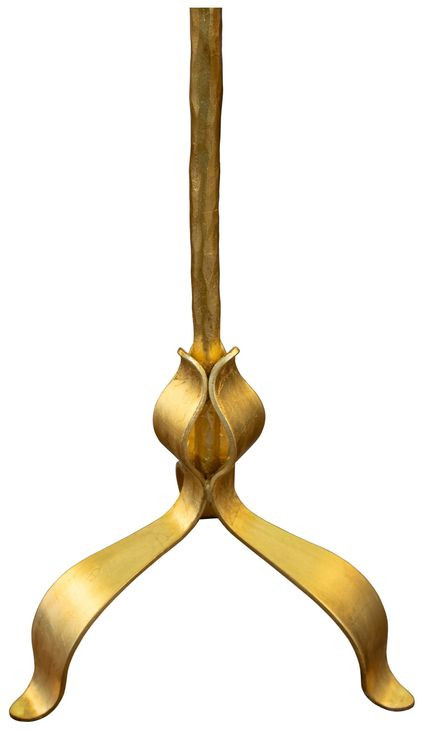 Barclay Gold Leaf Round Cigar Table