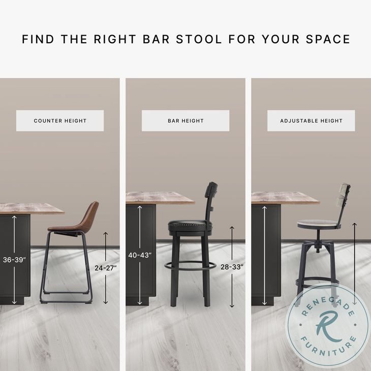 Burkhaus Beige Counter Height Stool Set of 2