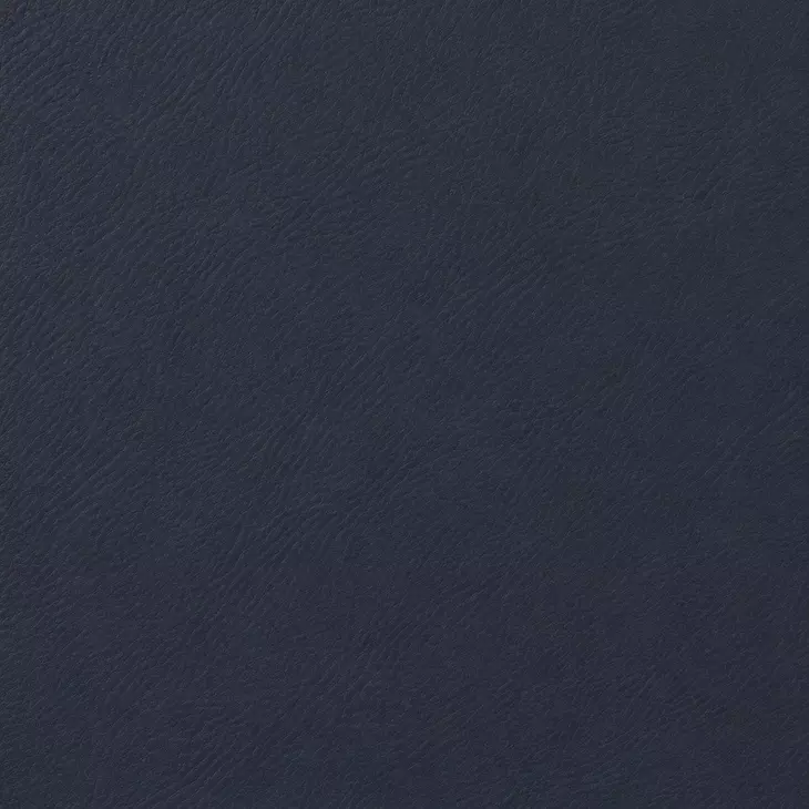 Baxter Midnight Blue Leather Living Room Set