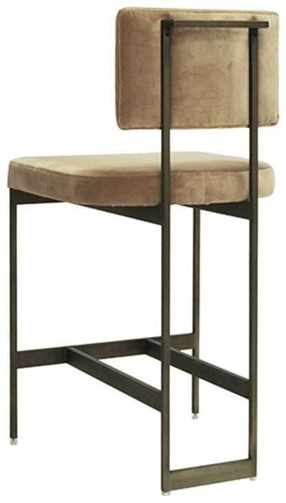 Baylor Camel Counter Height Stool