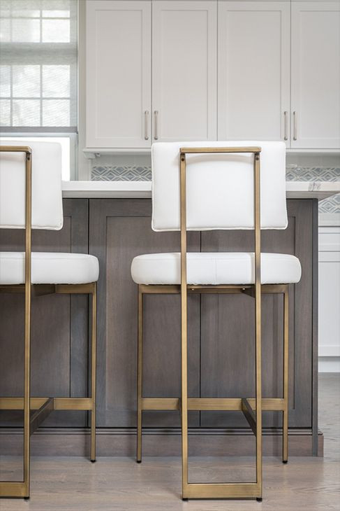 Baylor Bronze and Bronze Counter Height Stool