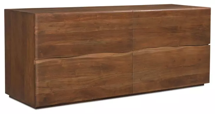 Watson Brown Platform Bedroom Set