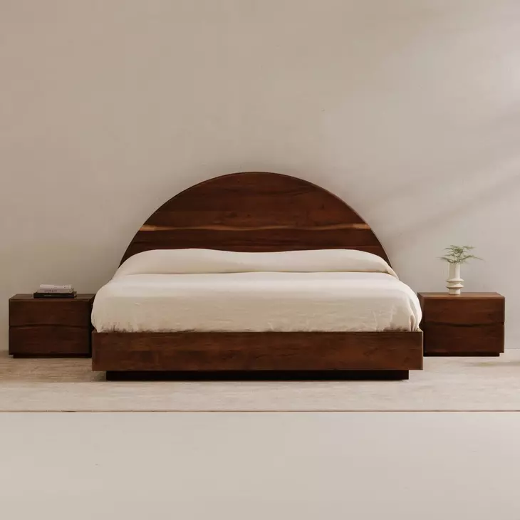 Watson Brown 2 Drawer Nightstand