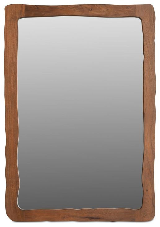 Ellis Walnut Rectangular Wall Mirror