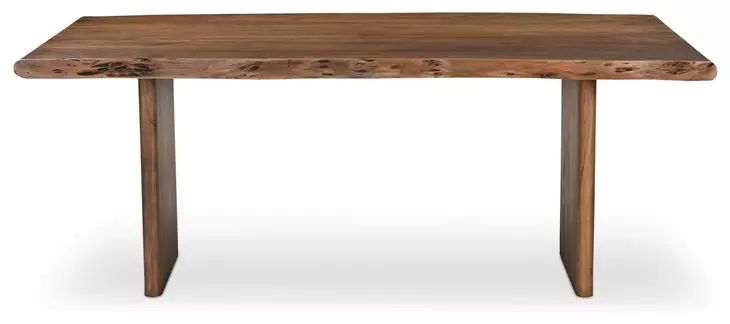 Lila Brown 78" Rectangular Dining Table
