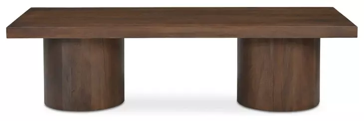 Hadley Warm Brown Rectangular Coffee Table