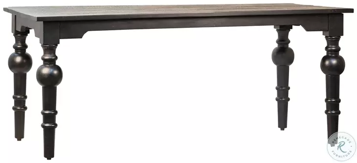Amar Sealed Black Dining Table