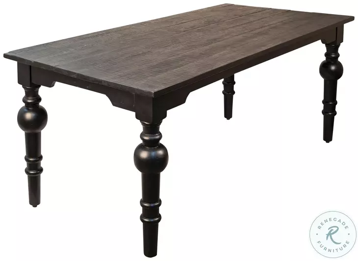Amar Sealed Black Dining Table