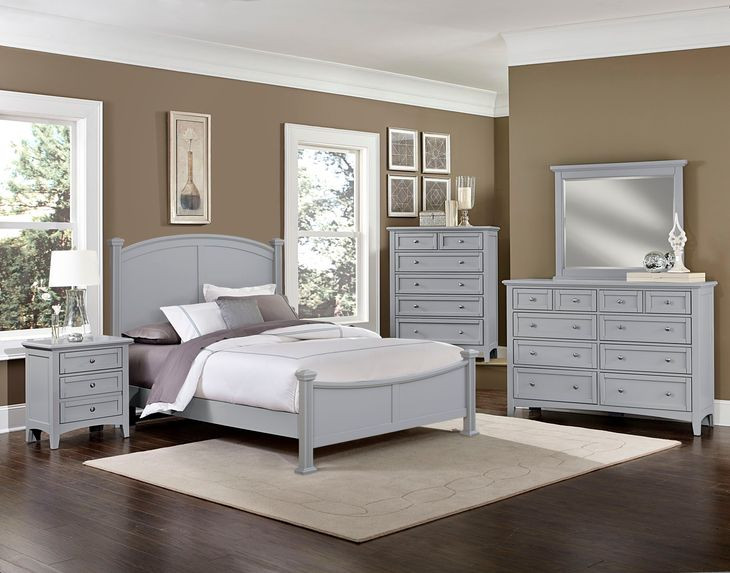 Bonanza Gray Poster Bedroom Set