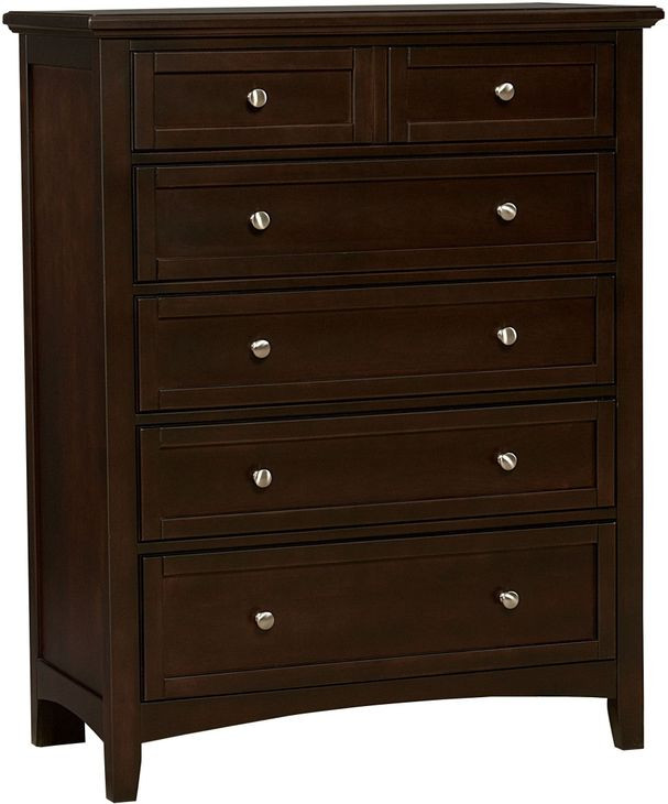 Bonanza Merlot Storage Poster Bedroom Set