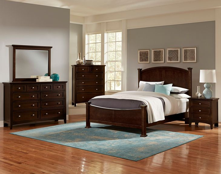 Bonanza Merlot Poster Bedroom Set