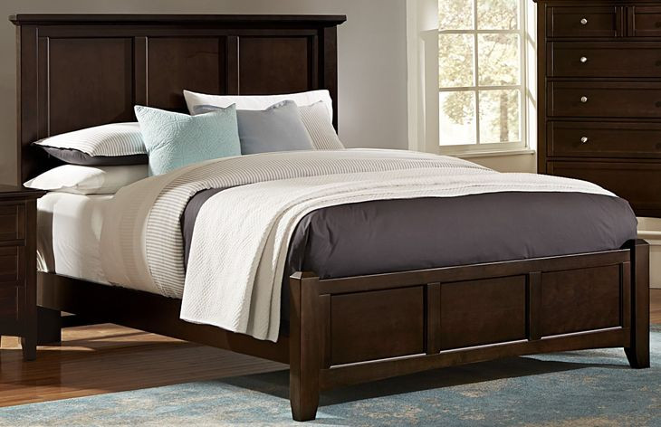 Bonanza Merlot Mansion Panel Bedroom Set