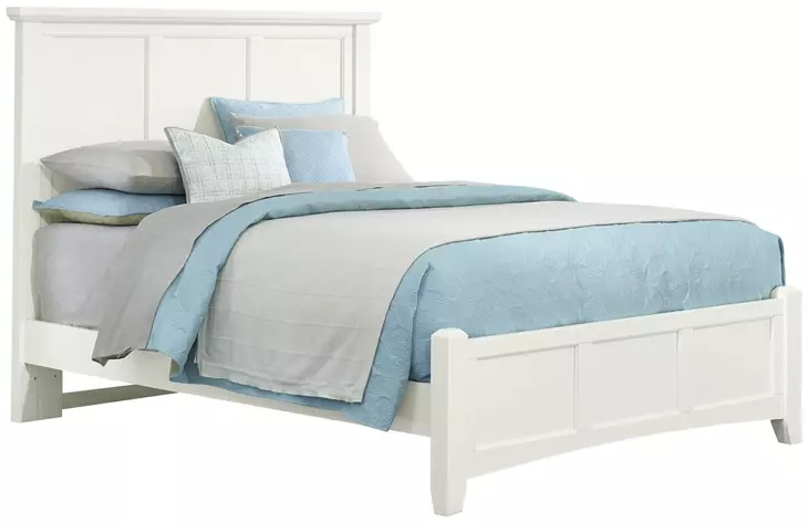 Bonanza White King Mansion Panel Bed