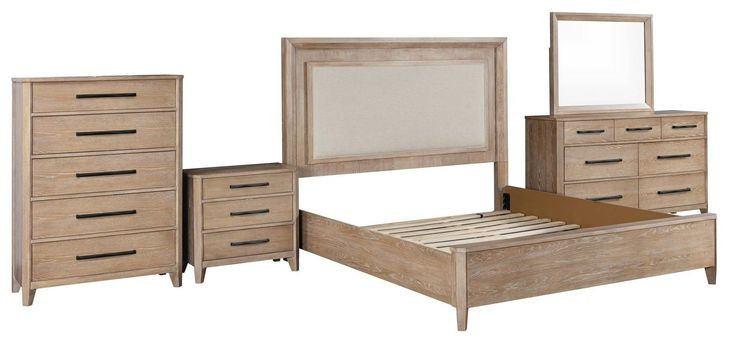 Breckenridge Mocha Medium Brown 5 Drawer Chest