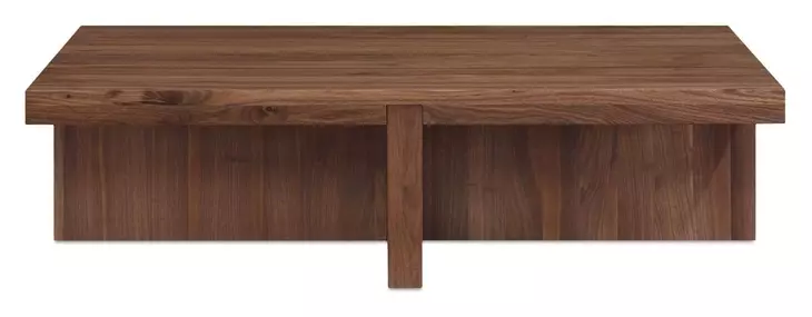 Folke Walnut Rectangular Coffee Table