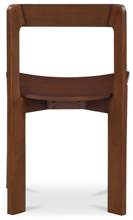 Daifuku Walnut Stained Ash Rectangular Dining Room Set