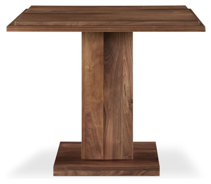 May Walnut 35" Square Cafe Table