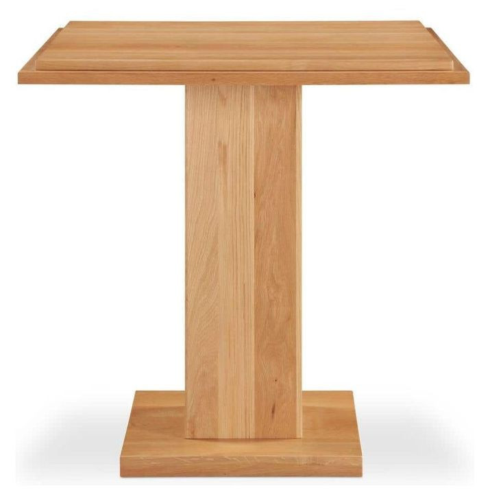 May Natural Oak Square Counter Height Table