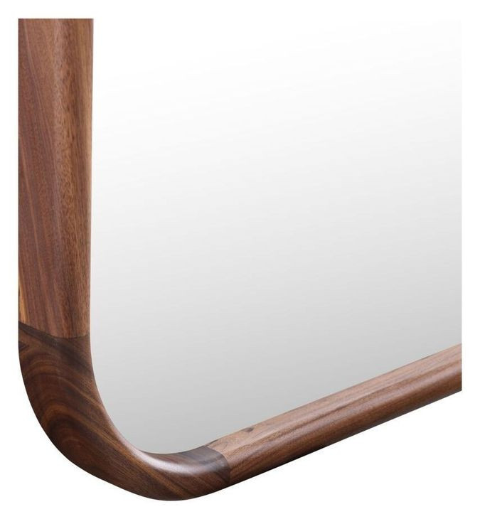 Kai Walnut Rectangular Floor Mirror