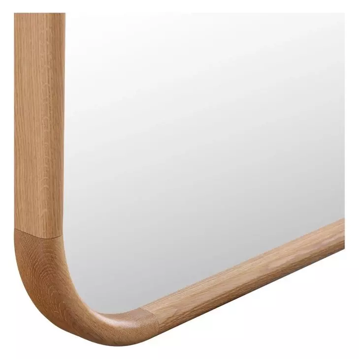 Kai Oak Rectangular Floor Mirror