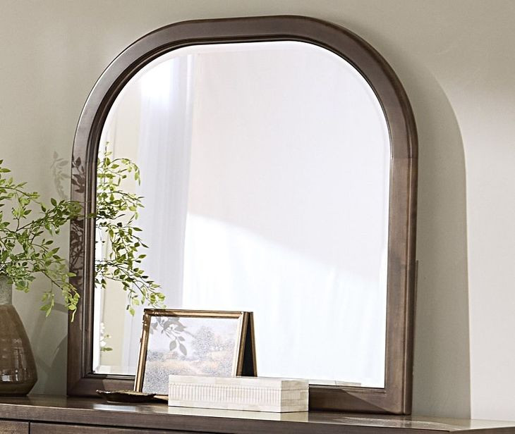 Pure Maple Syrup Arched Dresser Mirror