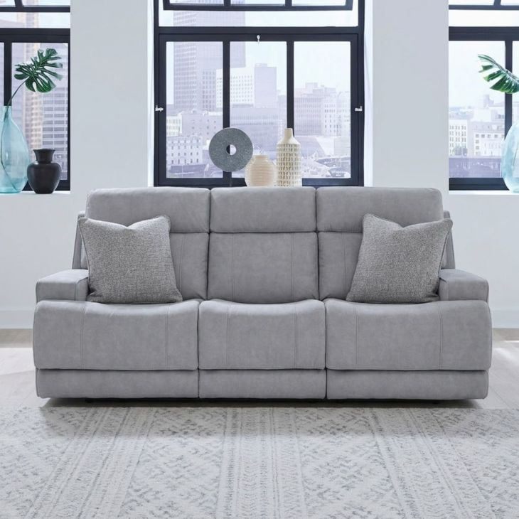 Ashbee Arula Dolphin 90" Zero Gravity Power Reclining Sofa with Power Headrest and USB Charging