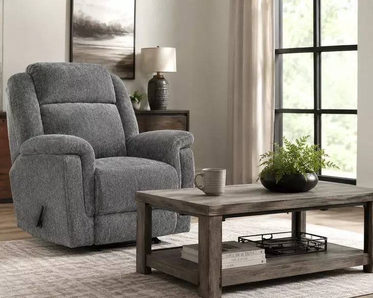 Adam Athena Mineral Rocker Recliner