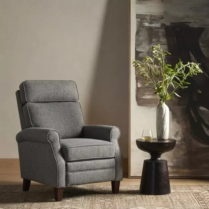 Owen Janelle Metal Push Thru The Arms Recliner