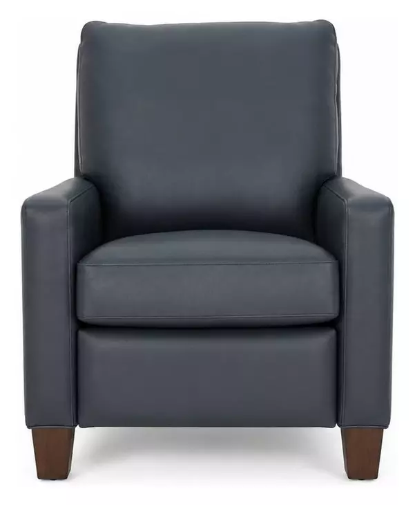 Fairview Santa Fe Ocean Leather Push Thru The Arms Recliner