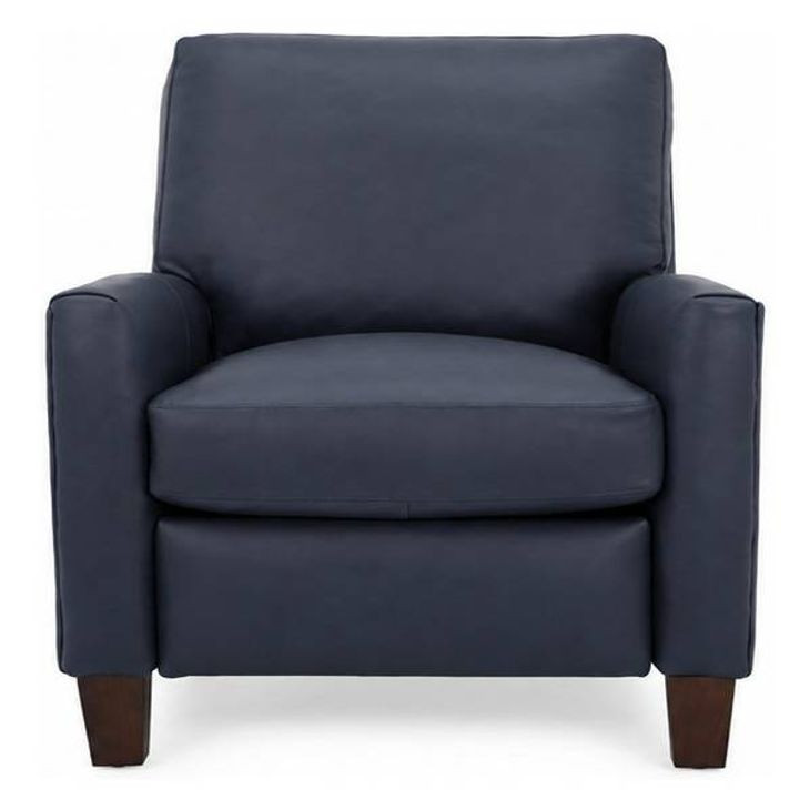 Fremont Santa Fe Ocean Leather Push Thru The Arms Recliner