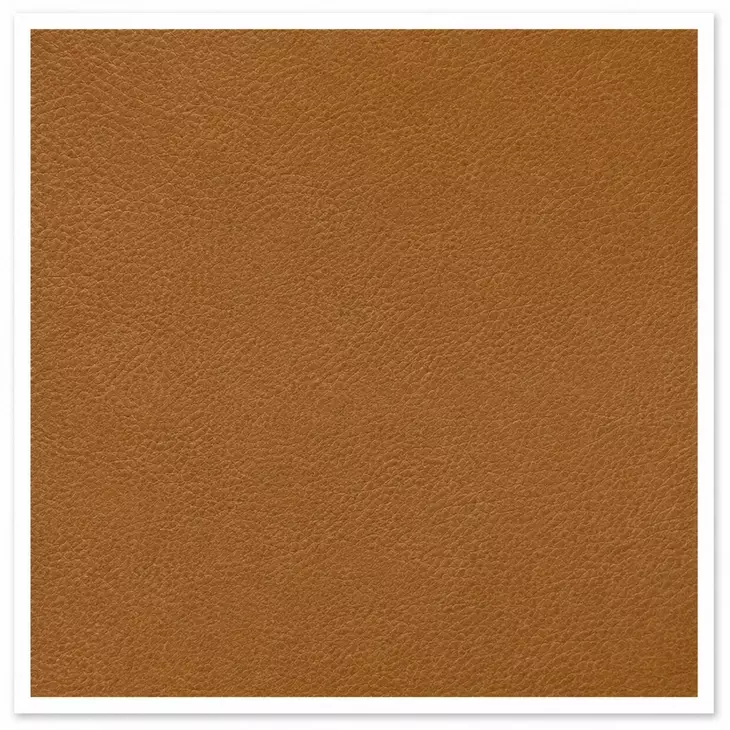 Clair Pretty G Yellow Brown Leather Push Thru The Arms Recliner
