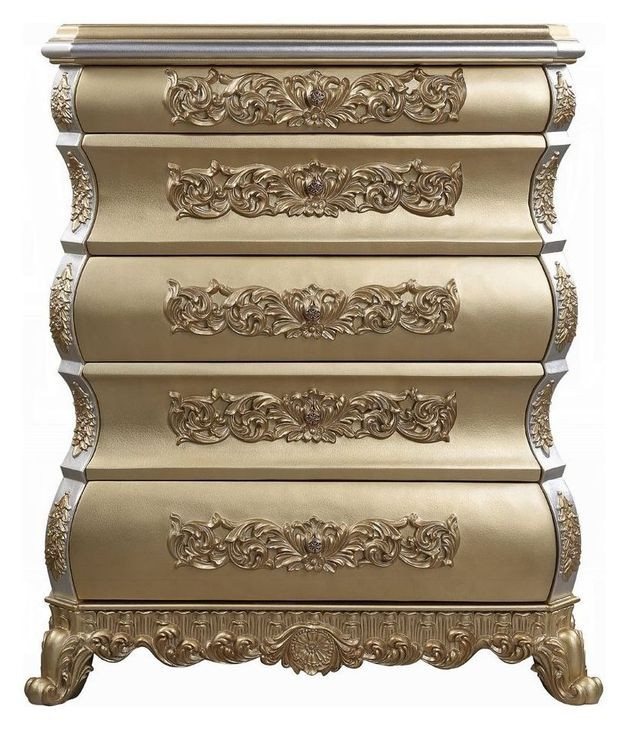 Seville Gold 5 Drawer Chest